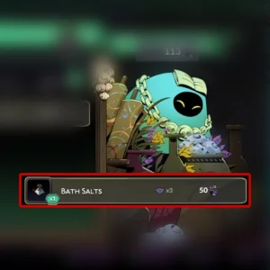 Bath salts in hades 2