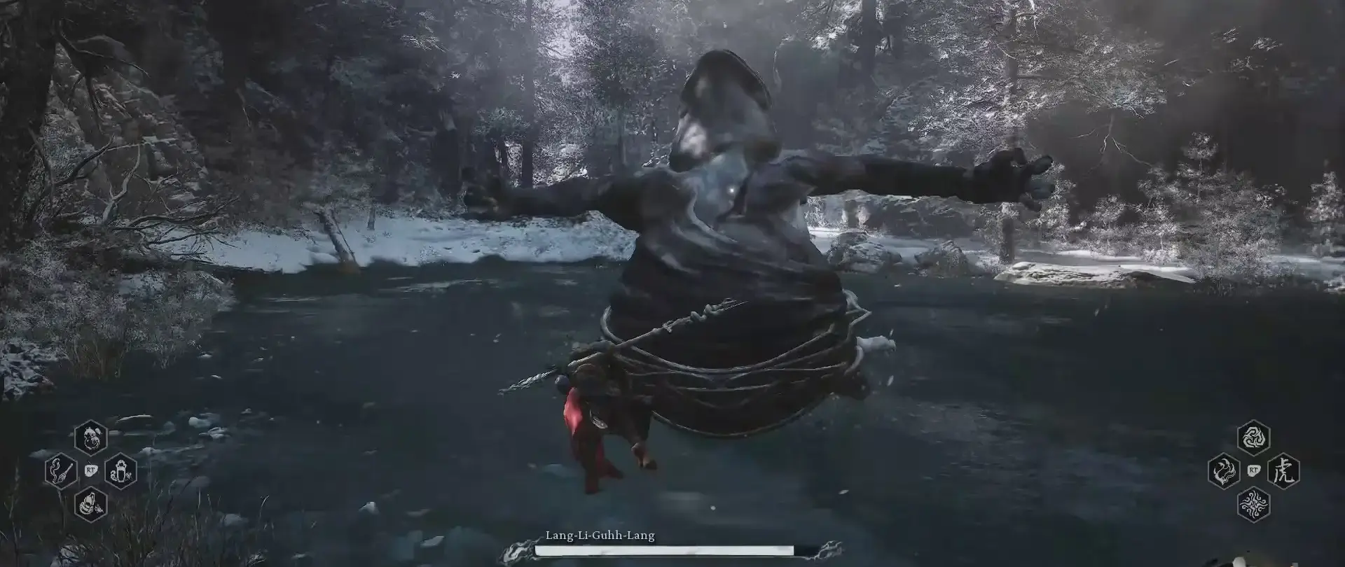 defeat the Lang-Li-Guhh-Lang in Black Myth: Wukong