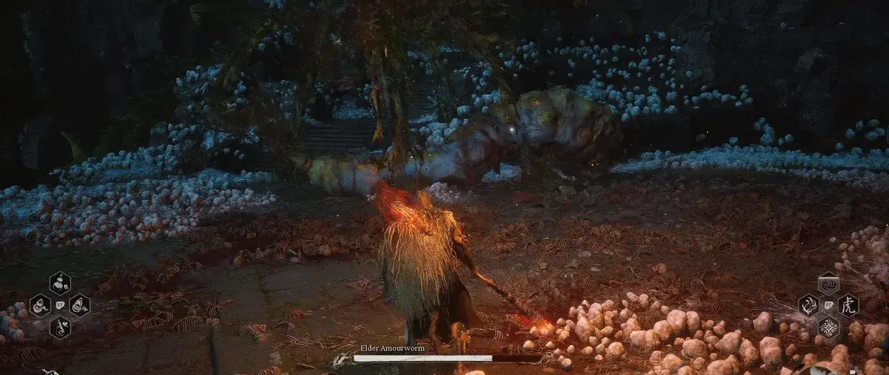 Elder Amourworm in Black Myth: Wukong