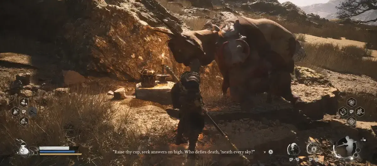 The Drunken Boar Quest in Black Myth: Wukong