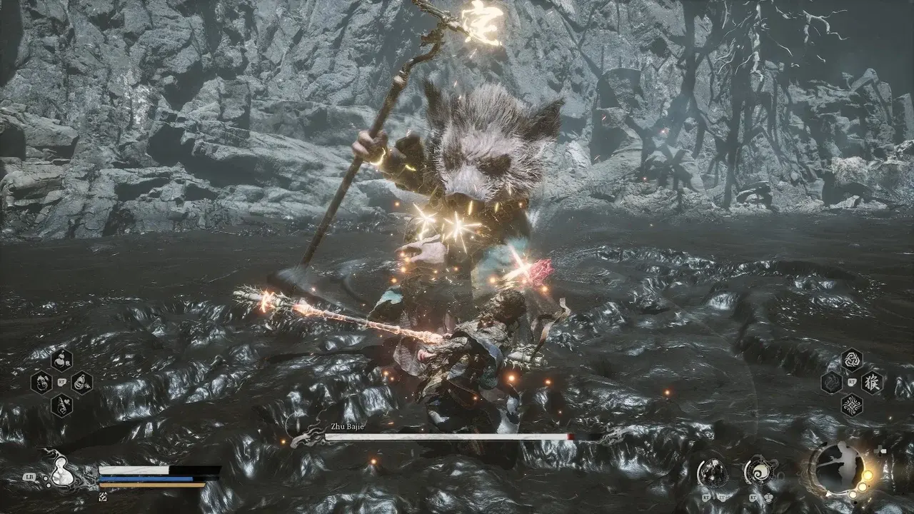Zhu Bajie Boss in Black Myth: Wukong