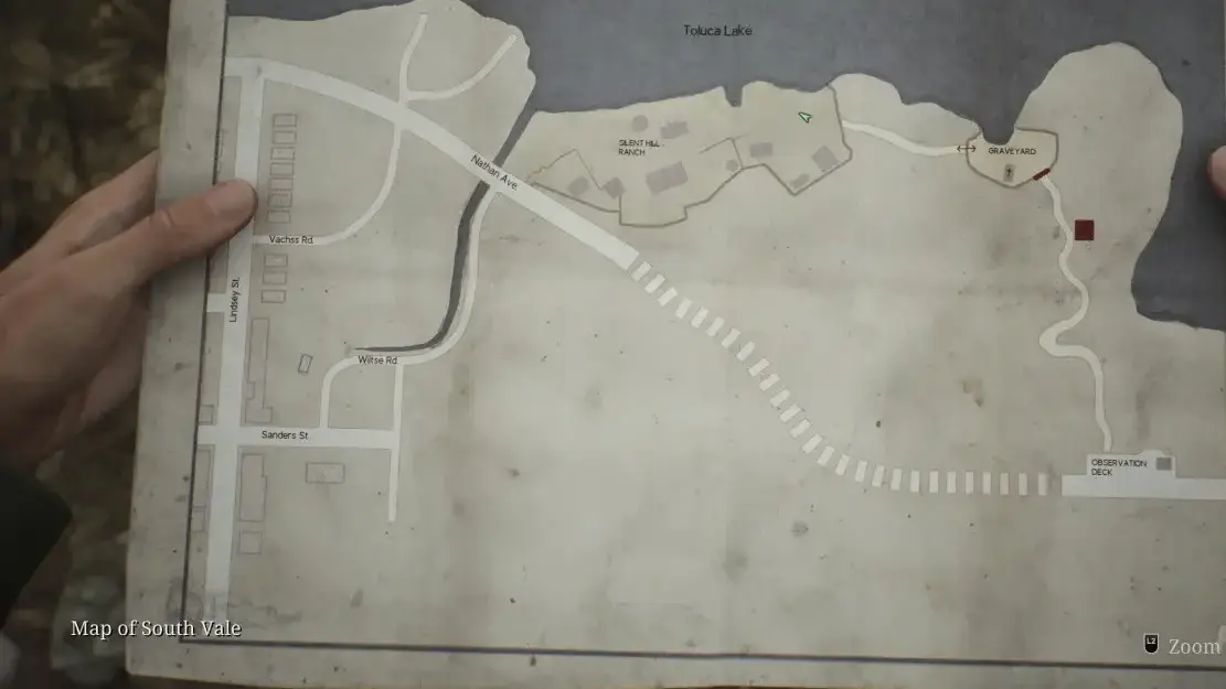 Chainsaw location in Silent Hill 2