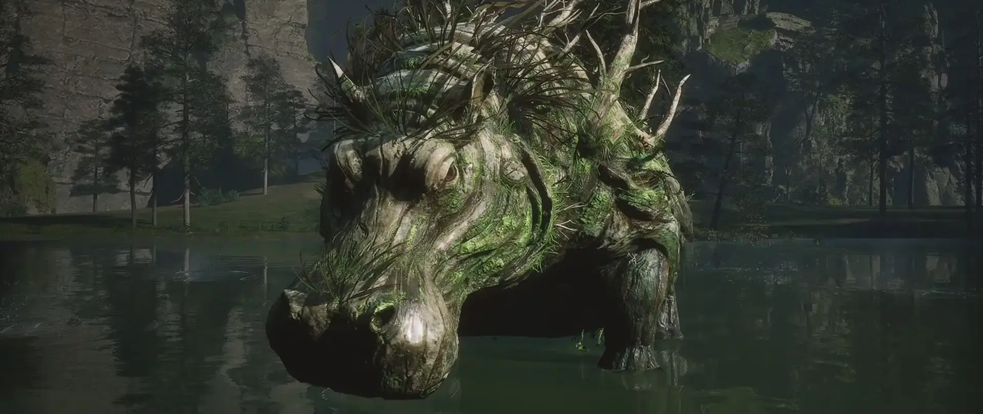 Water-Wood Beast in black myth: wukong