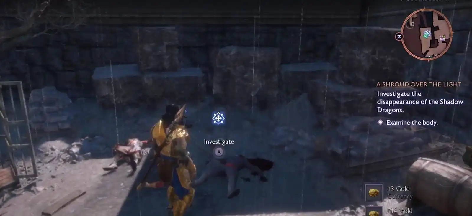 A Shroud Over the Light Quest Guide