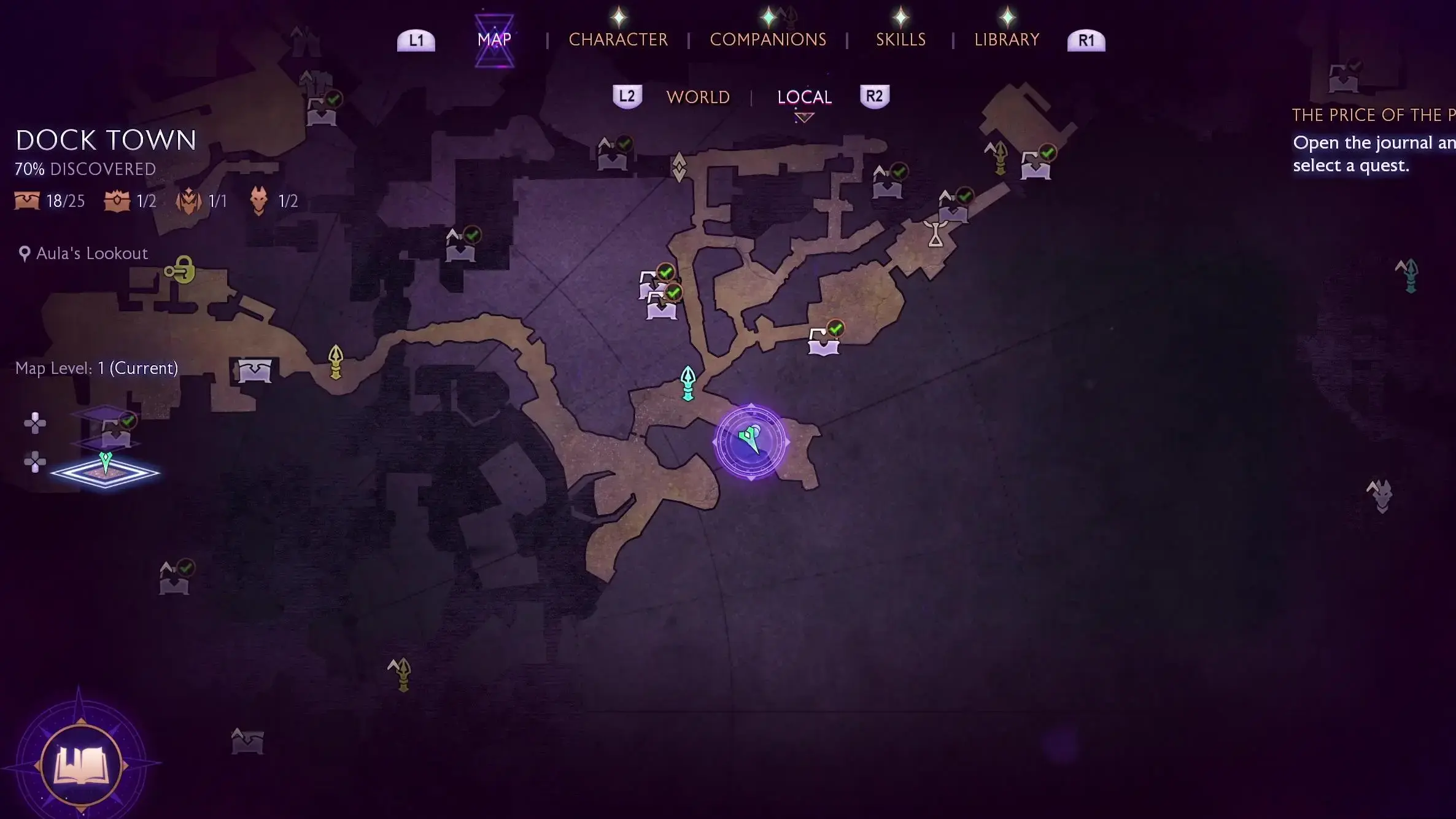 Candlehops Locations in Dock Town Aula’s Lookout