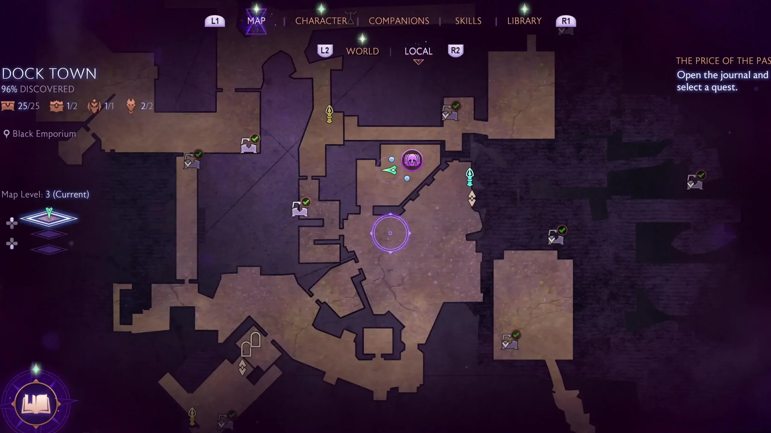 Candlehops Locations in Dock Town Black Emporium