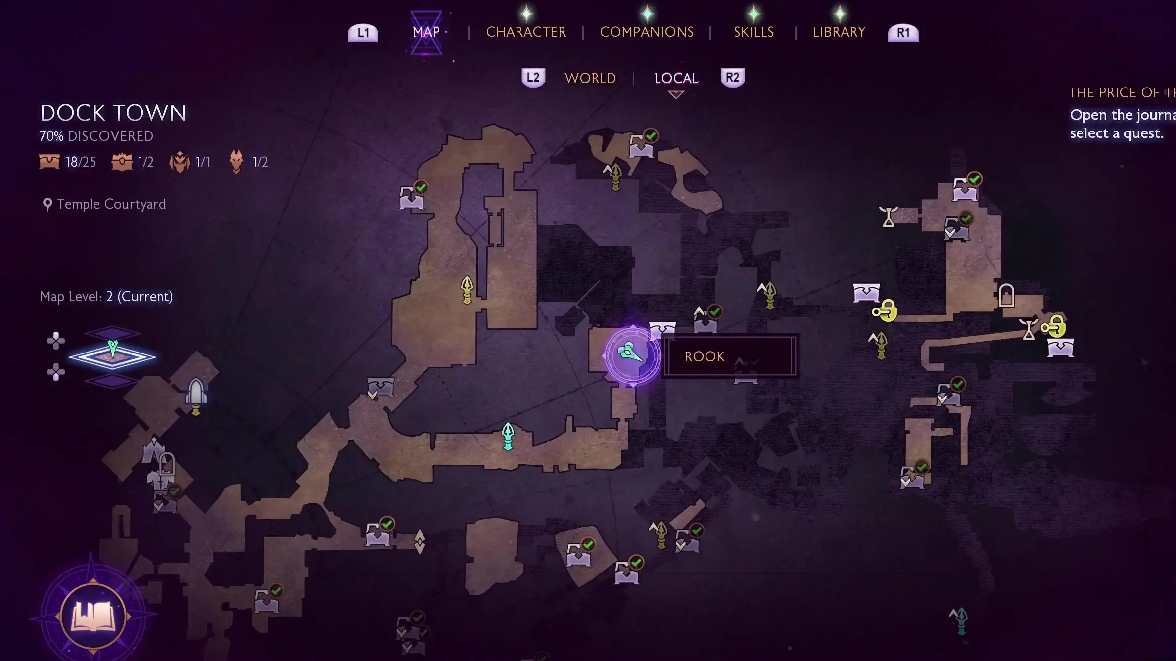 Candlehops Locations in Dock Town Lower Chambers