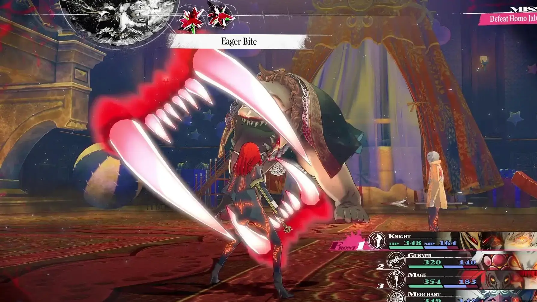 defeat Homo Jaluzo Boss