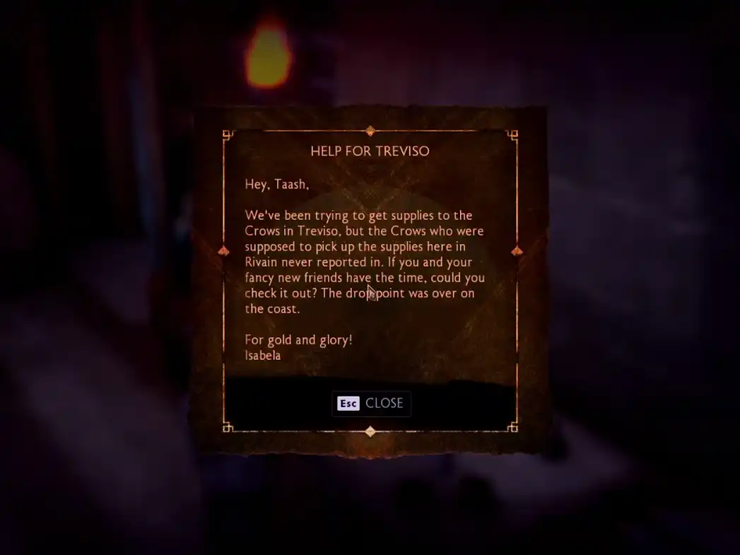 Dragon Age: The Veilguard, For Gold and Glory Quest 24