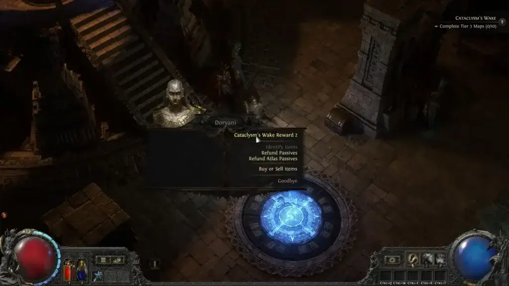 Map Device in Path of Exile 2