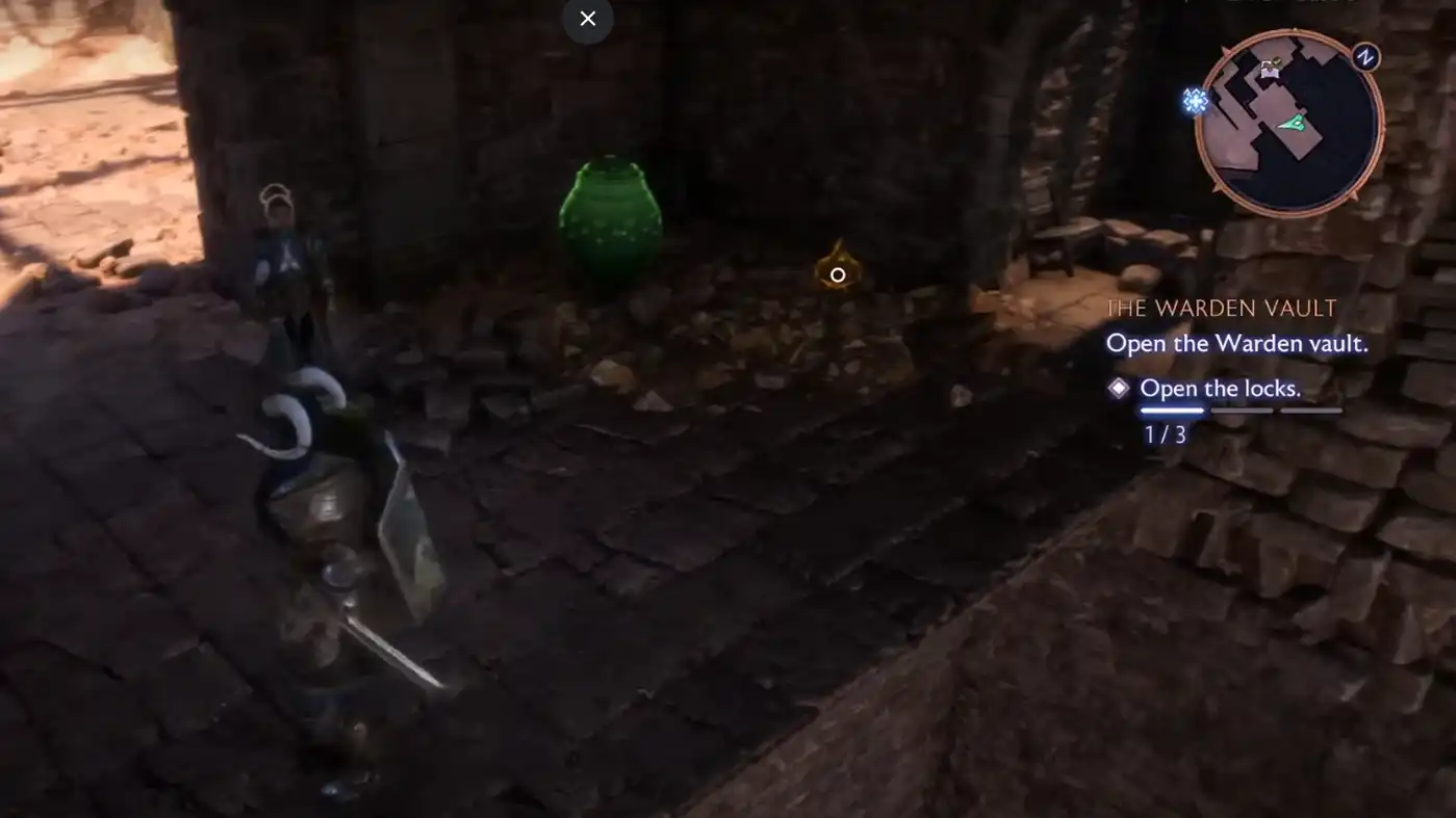 The Warden Vault Quest in Dragon Age
