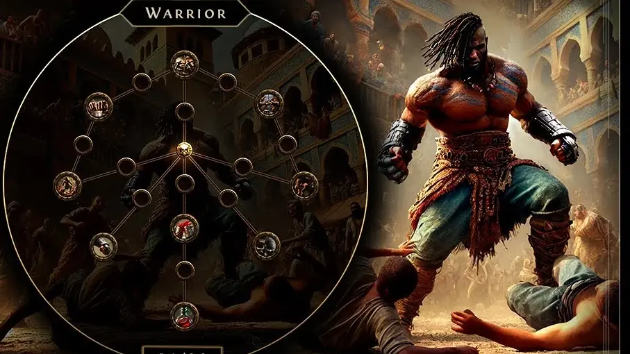 warrior in Path of Exile 2
