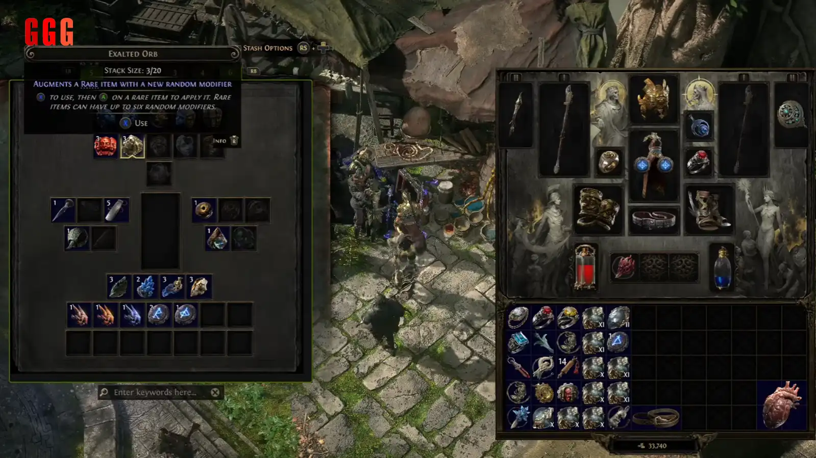 3 Orbs in Path of Exile 2