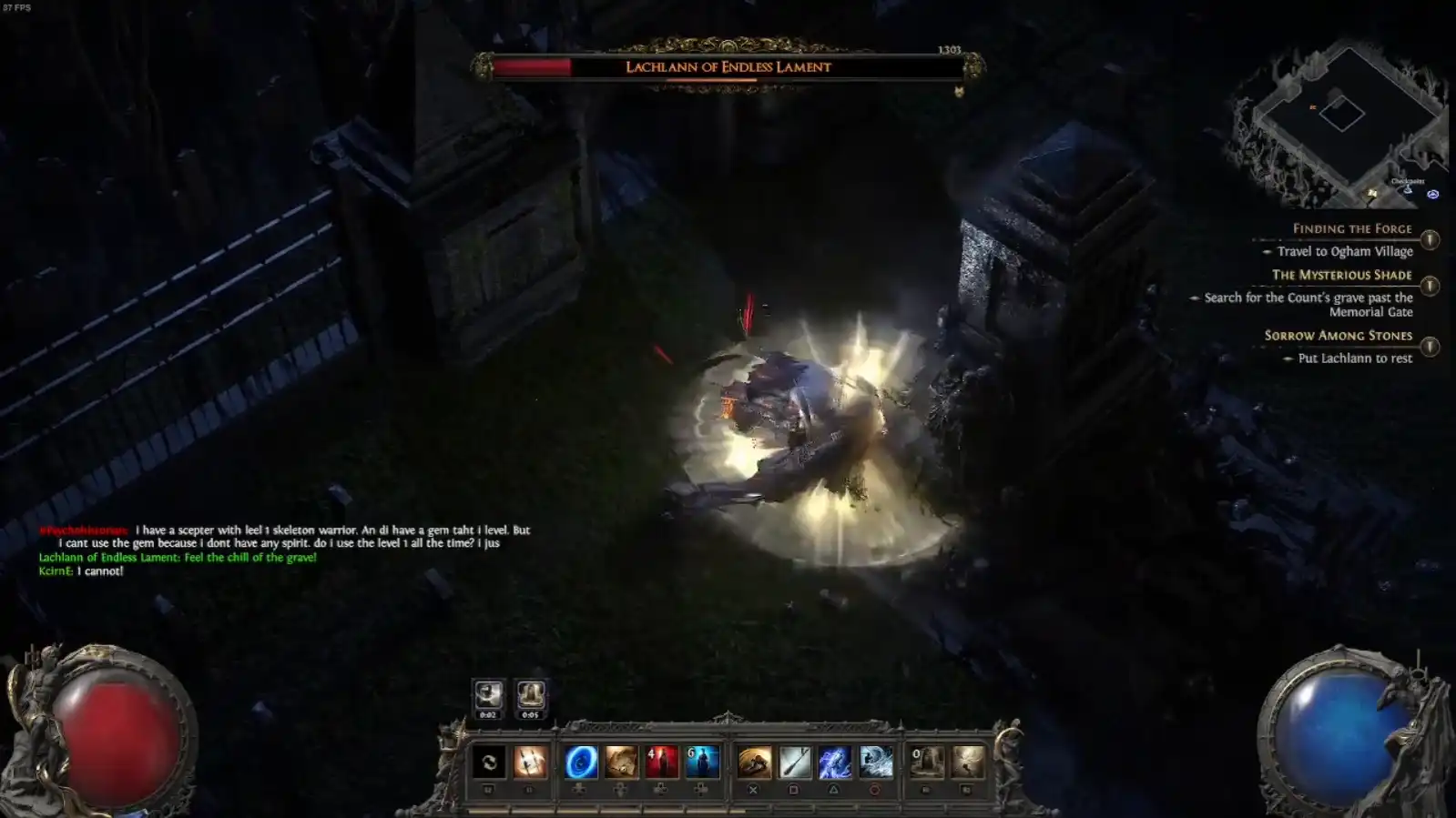 4 Lachlann of Endless Lament in Path of Exile 2