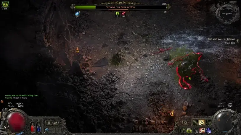 Path of Exile 2 Mad Wolf Of Ogham