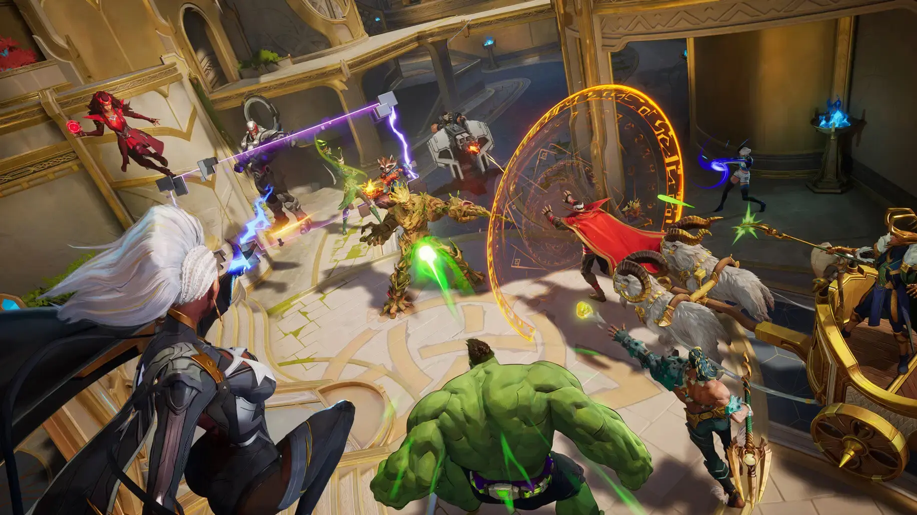 Duelist Heroes in Marvel Rivals