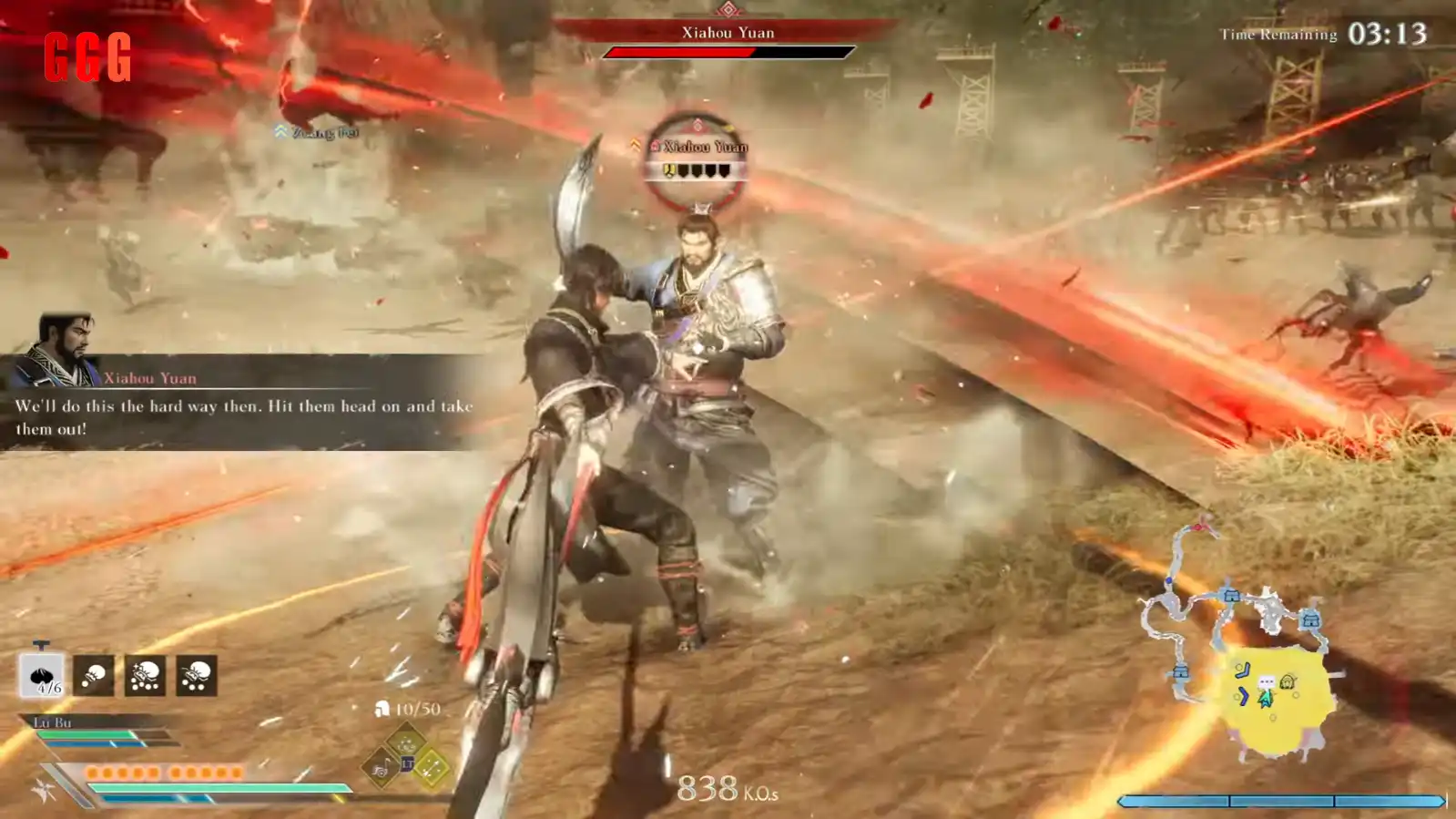 Dynasty Warriors: Origins Battle of Xinye