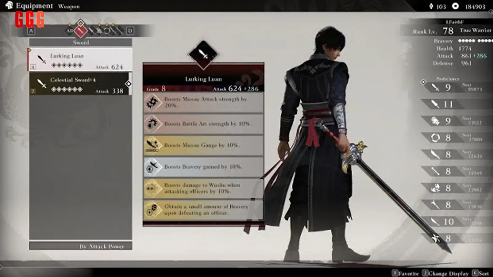 Lurking Luan in Dynasty Warriors: Origins