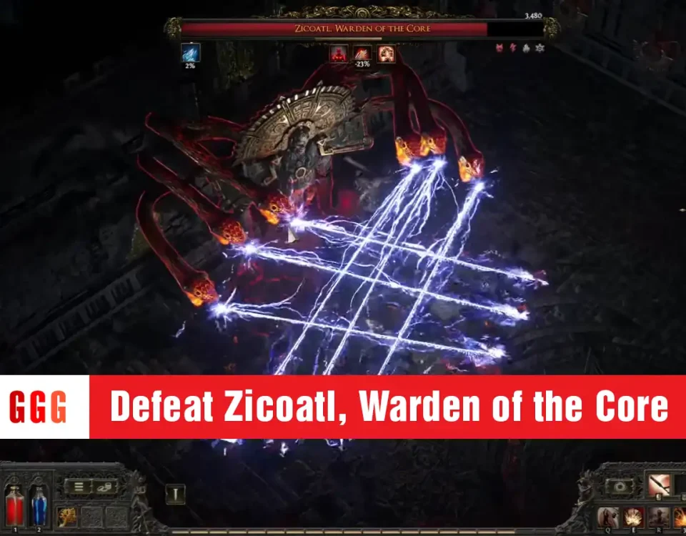 defeat Zicoatl, Warden of the Core in Path of Exile 2