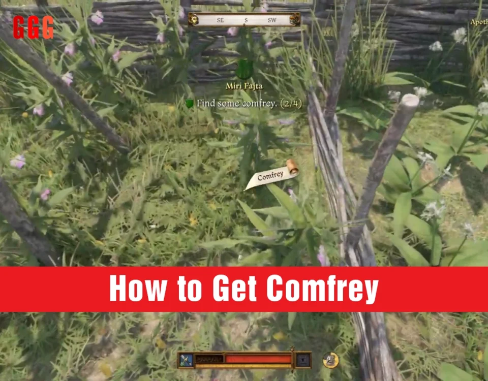 Get Comfrey in Kingdom Come: Deliverance 2