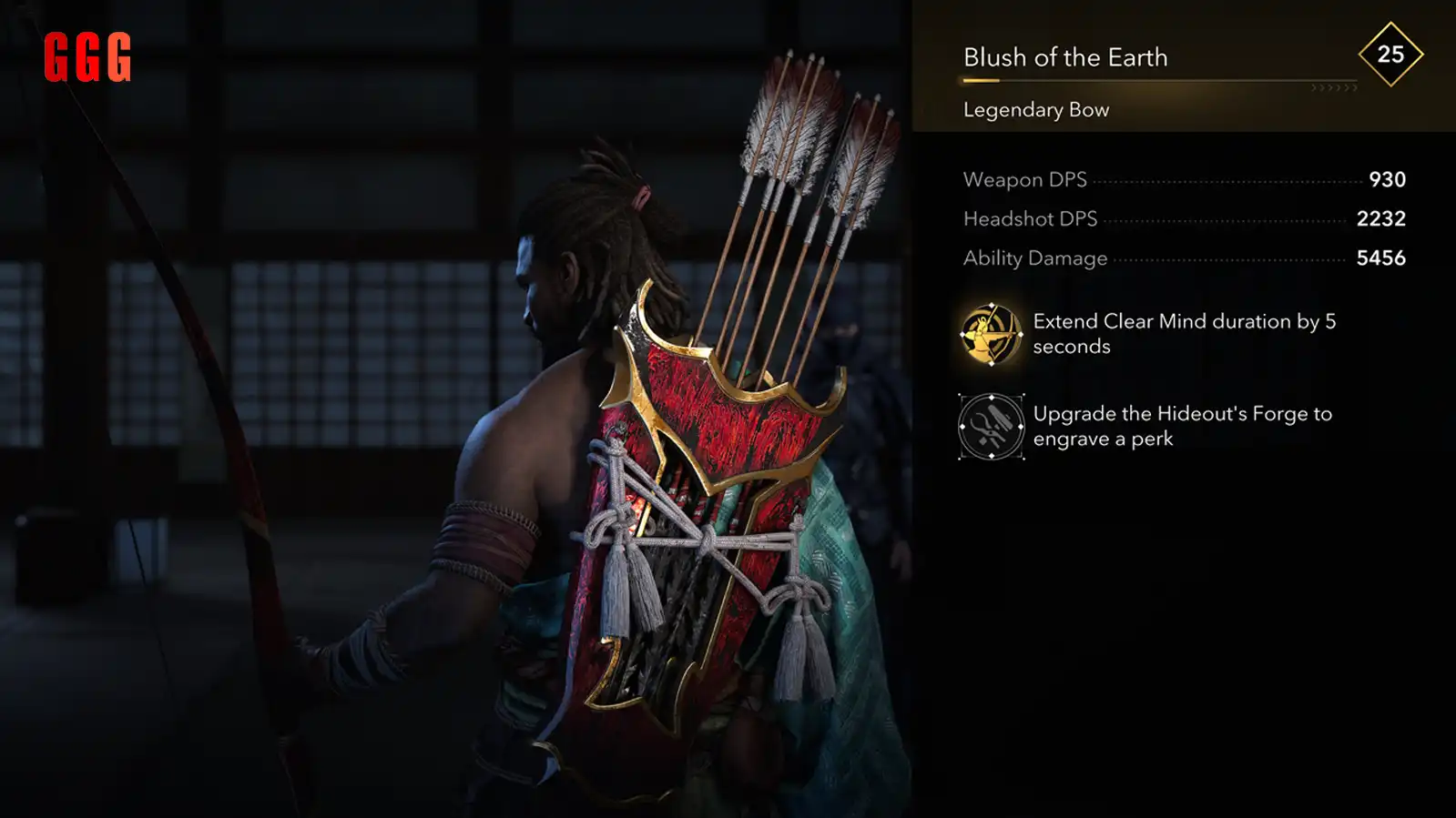 Blush of the Earth in assassin's creed shadows Blush of the Earth