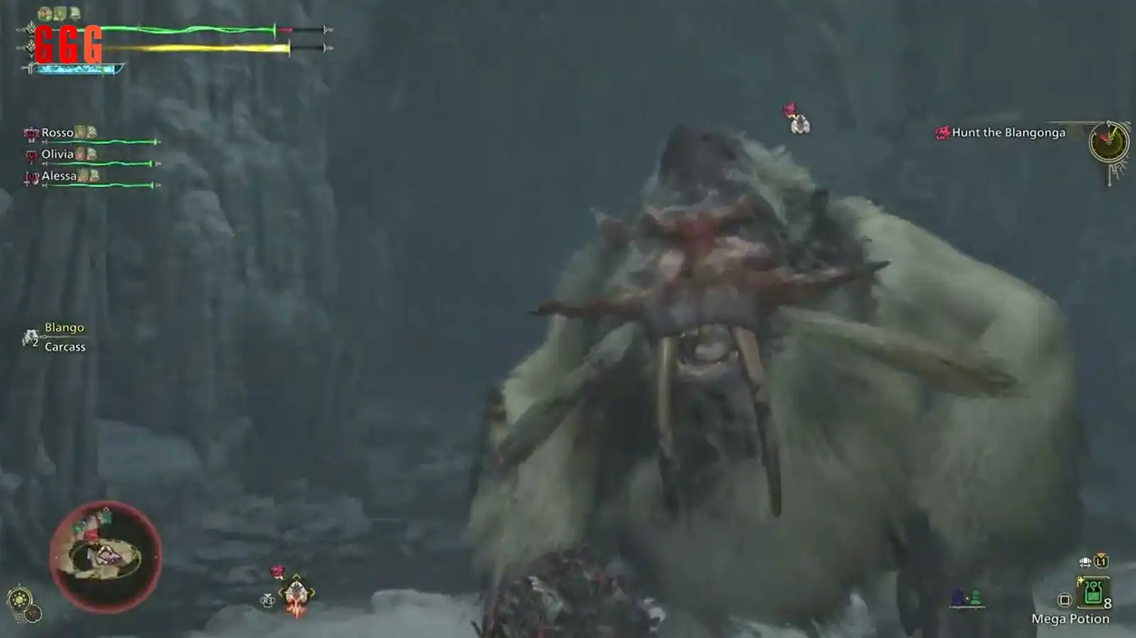 defeat Blangonga