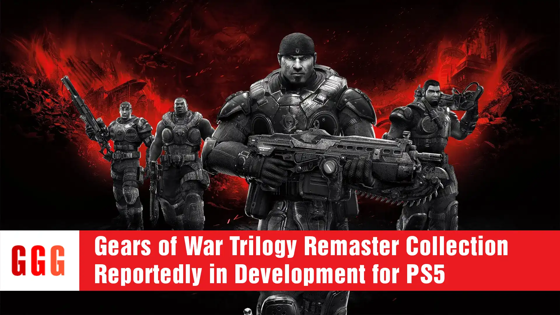 Gears of War Trilogy Remaster Collection in ps5