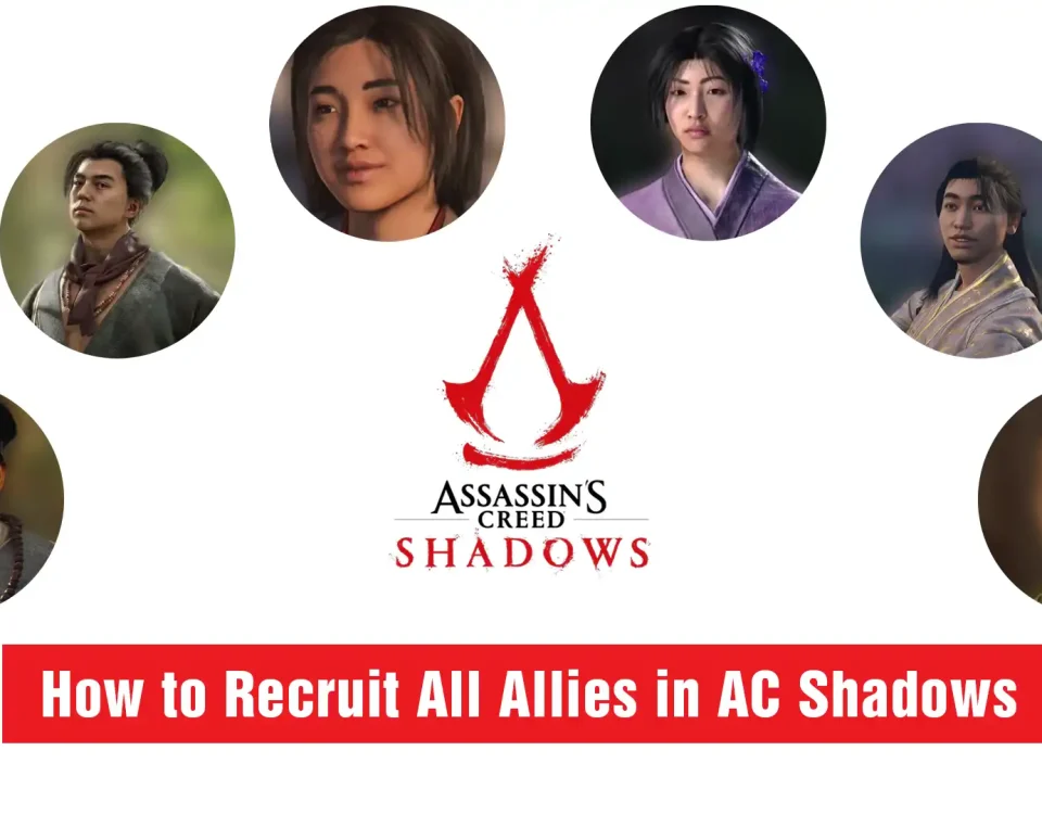 How to Recruit All Allies in AC Shadows