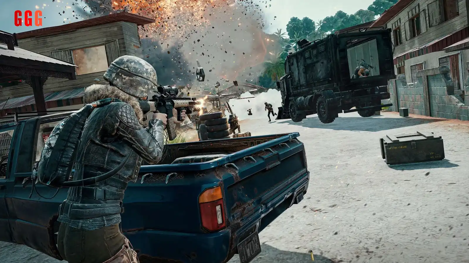 pubg battleground road map
