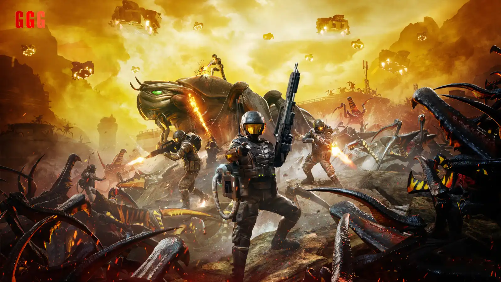 Starship Troopers Extermination game