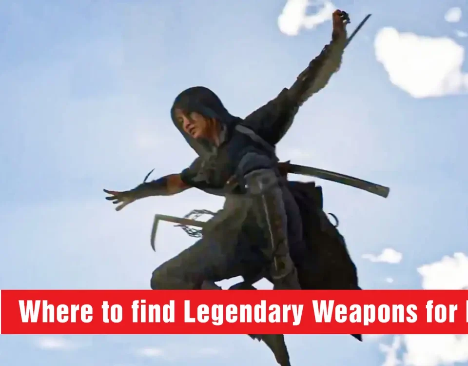 Where to find Legendary Weapons for Naoe