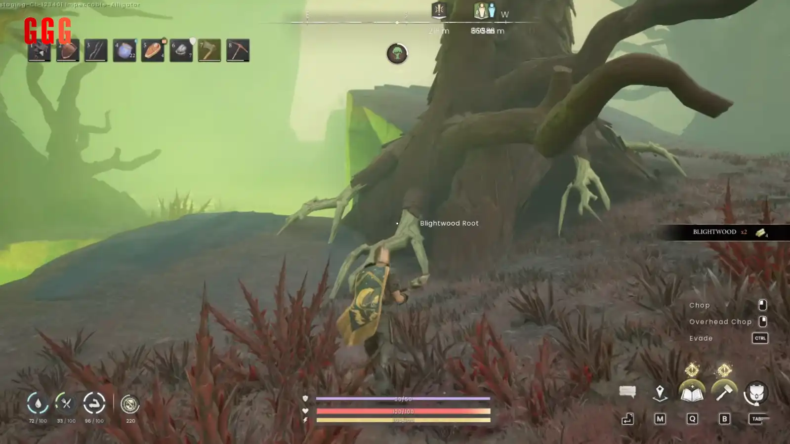 1 Find Blightwood in RuneScape Dragonwilds