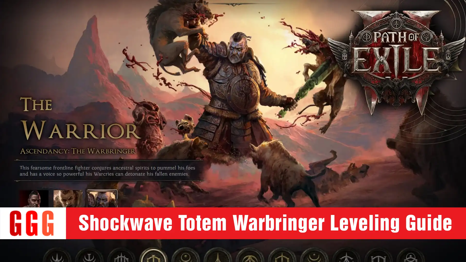 1 Shockwave Totem Warbringer Leveling Guide – Path of Exile 2