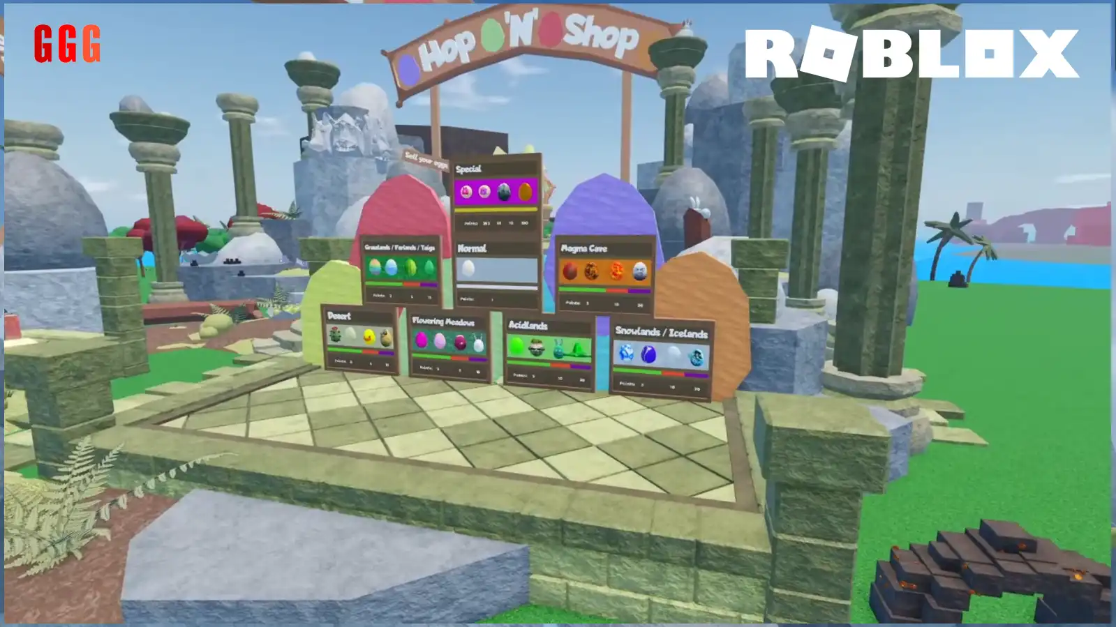 2 SECRET MOON Egg in Easter Update Oaklands Roblox