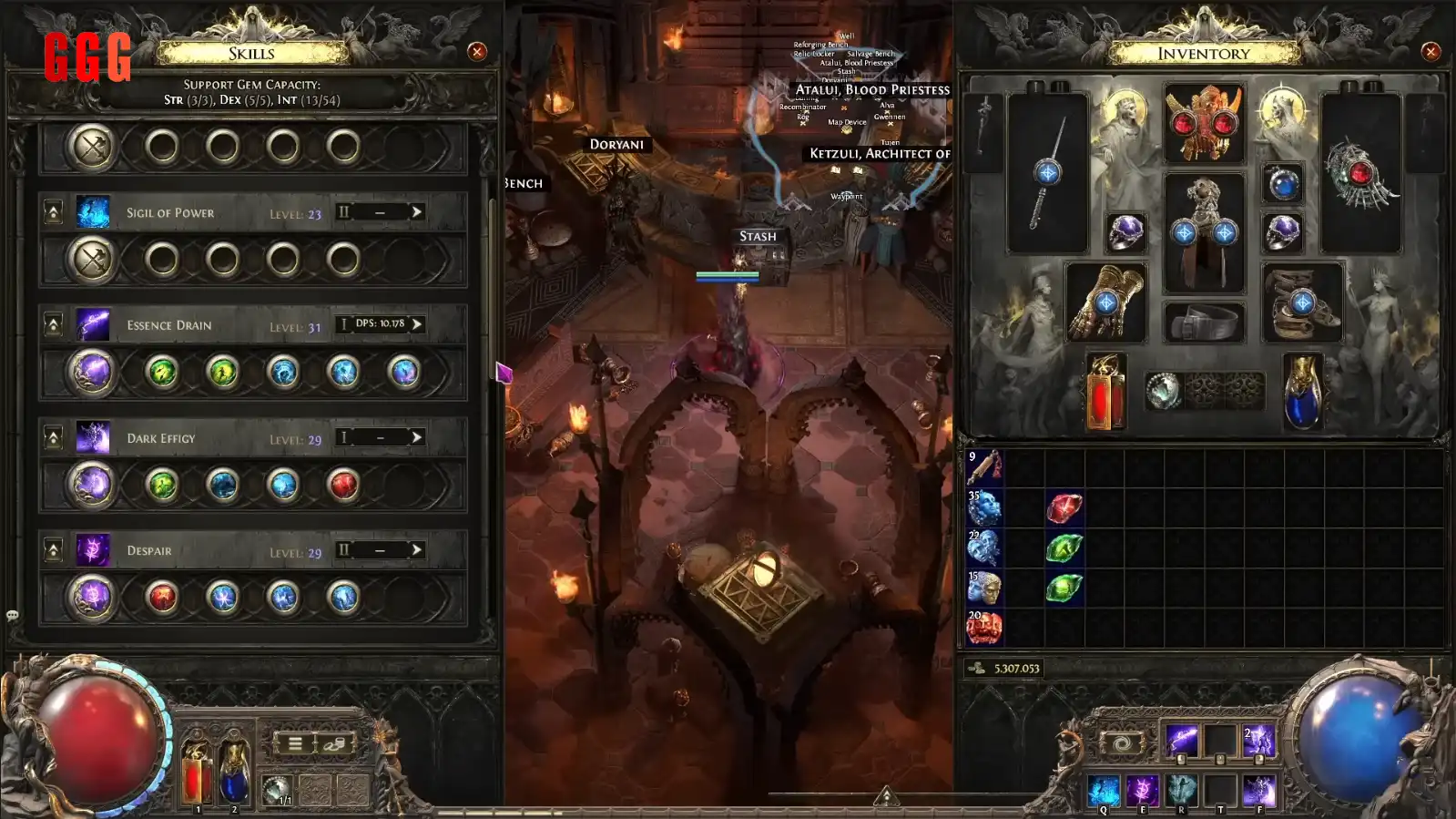 3 POE2 Essence Drain Chaos Build