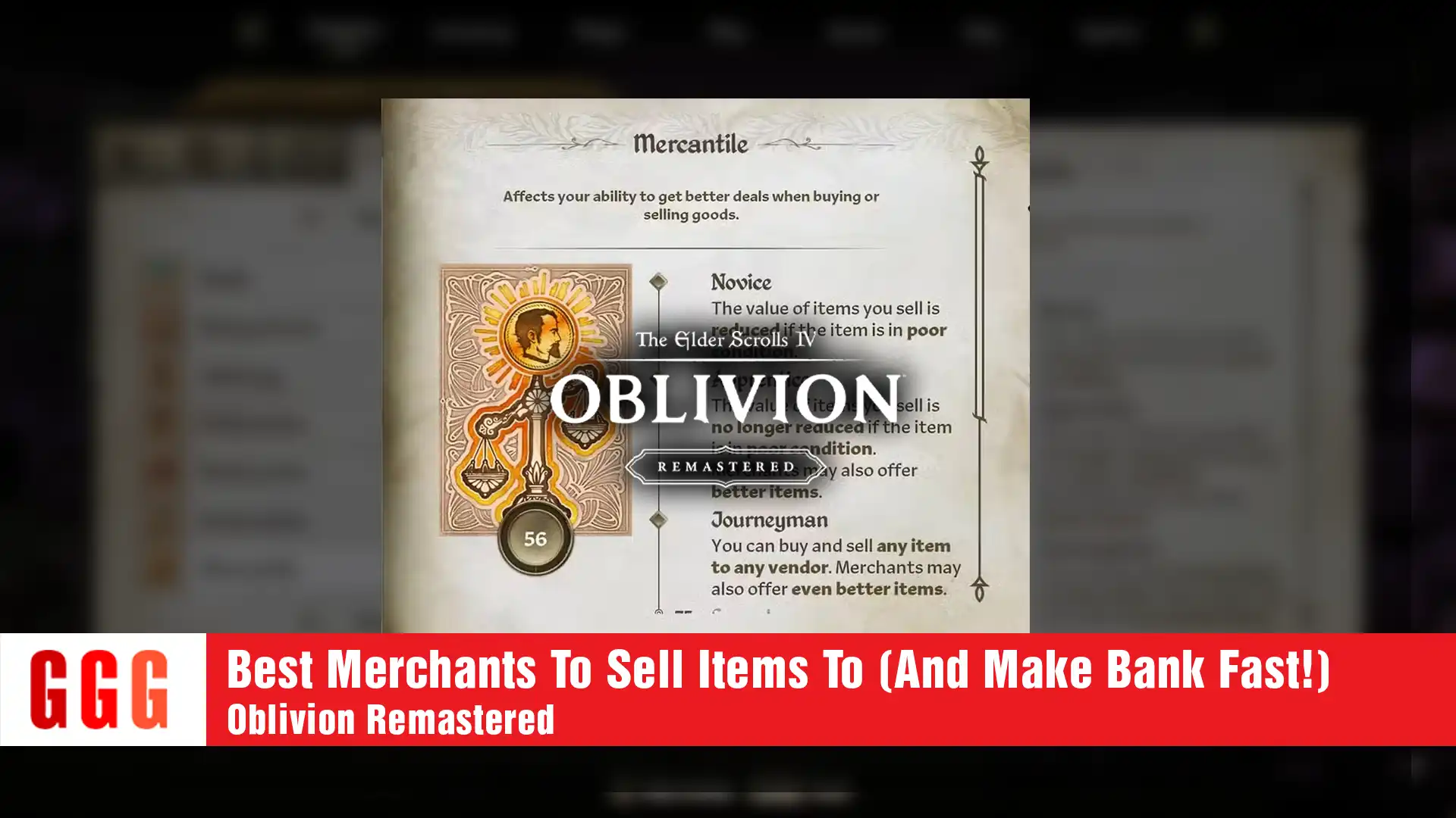 4 Oblivion Remastered Best Merchants To Sell Items