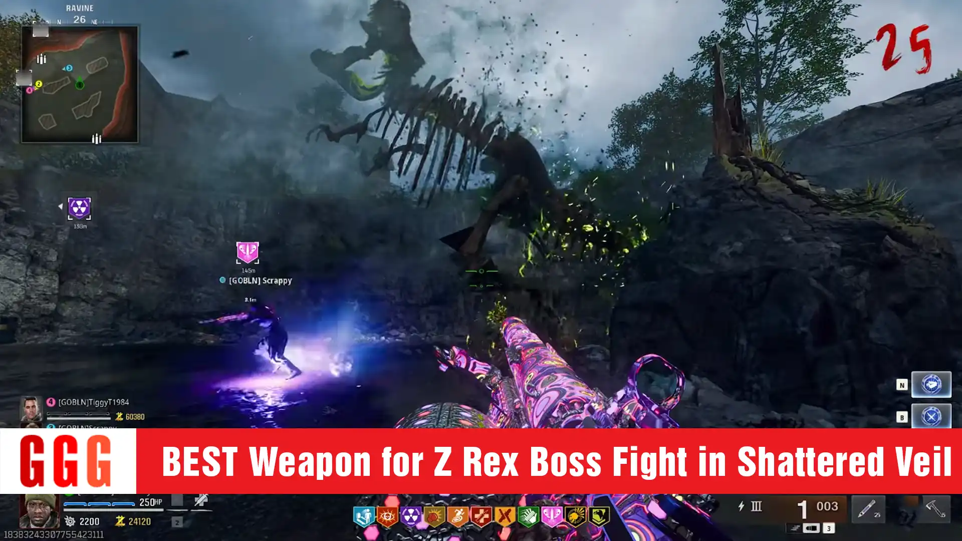 5 BEST Weapon for Z Rex Boss Fight in Shattered Veil Easter Egg