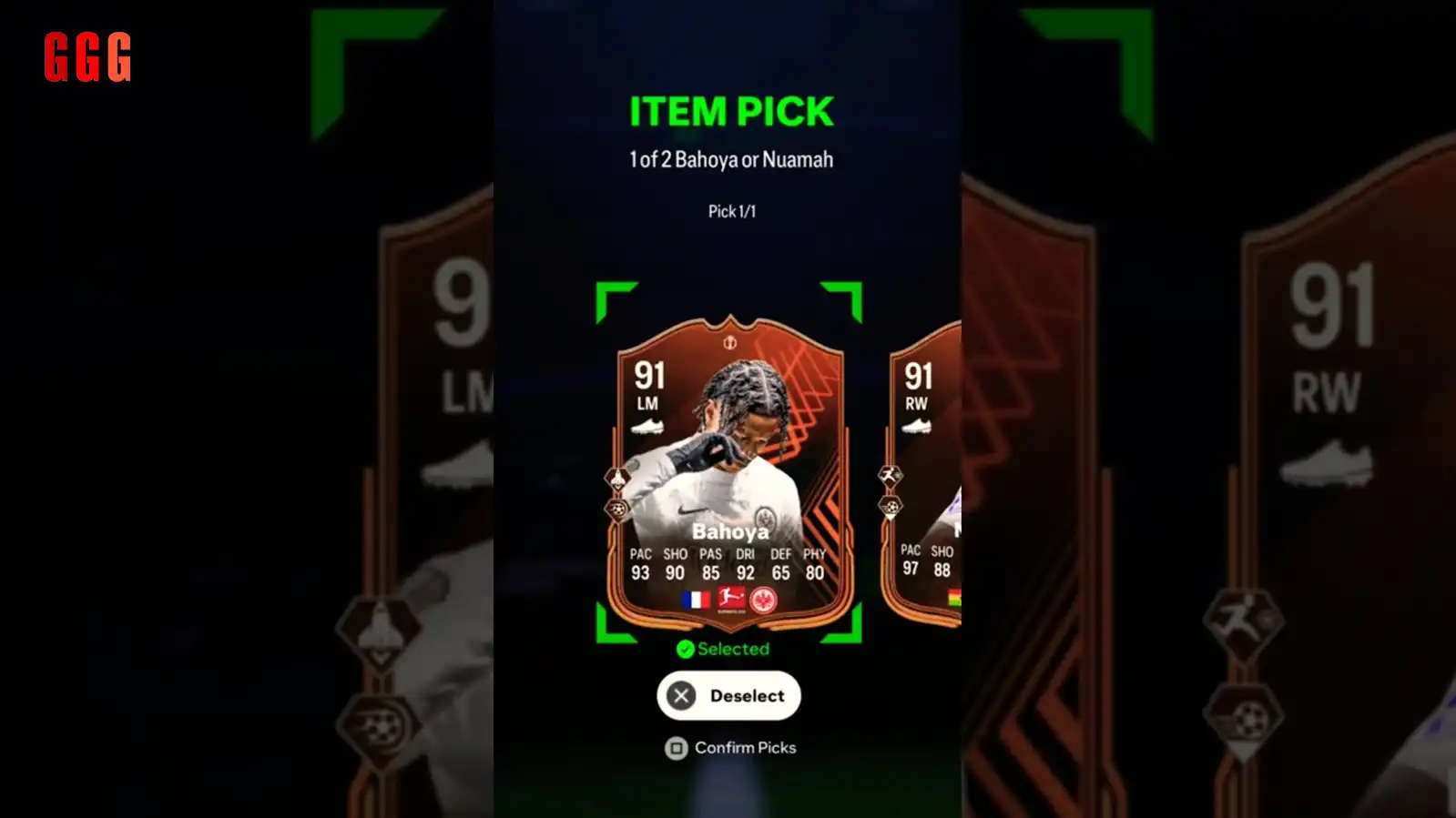 91 RTTF Bahoya SBC in FC 25