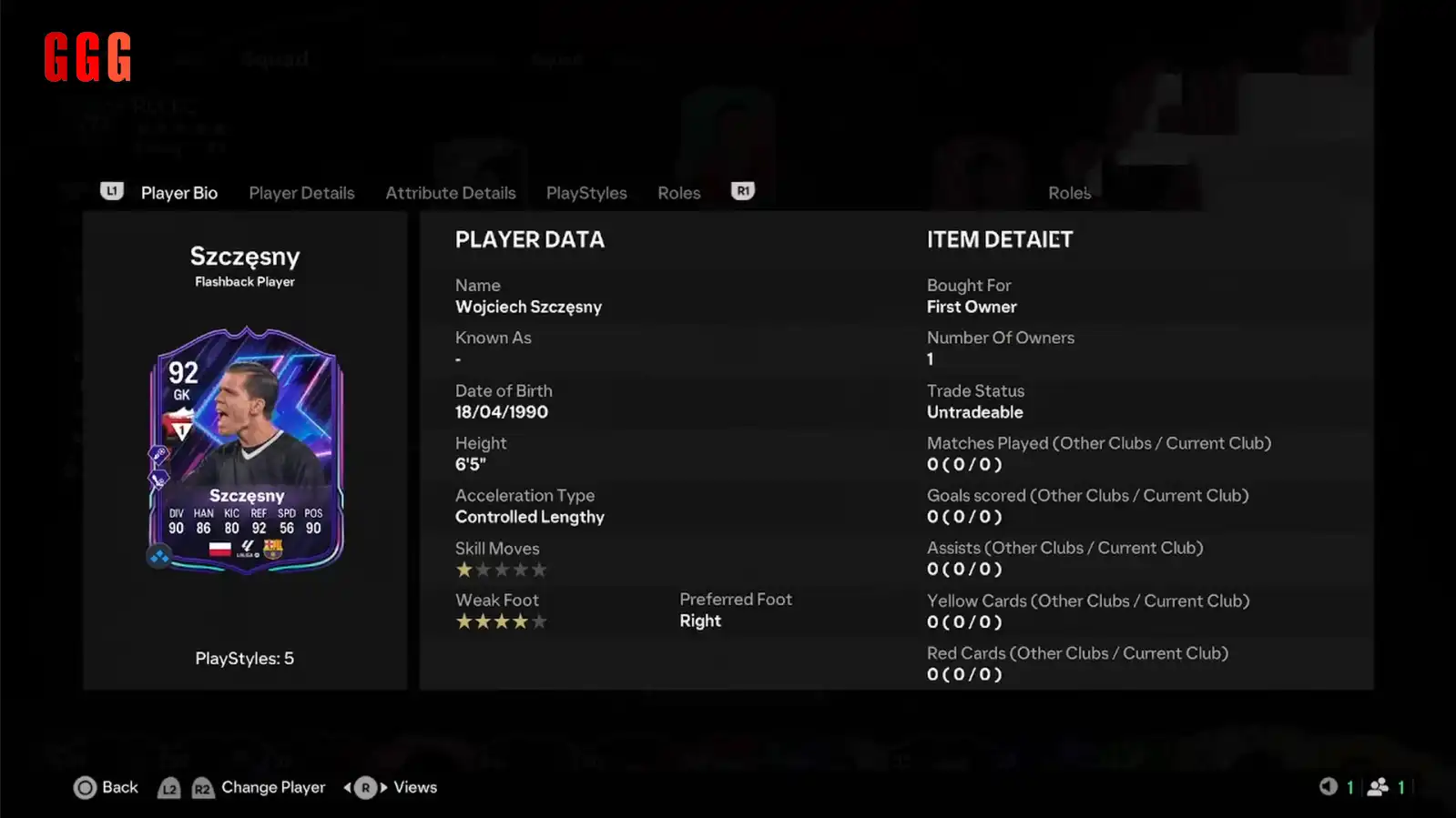 92 Flashback Szczesny ACTUALLY in EA SPORTS FC 25