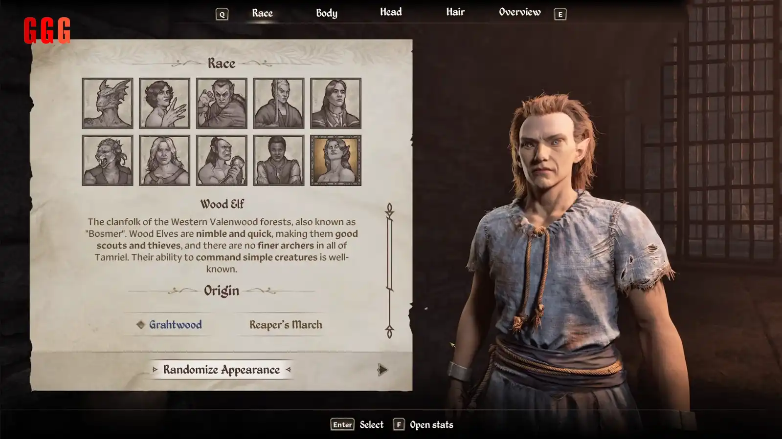 Best Race for The Elder Scrolls IV Oblivion Remastered