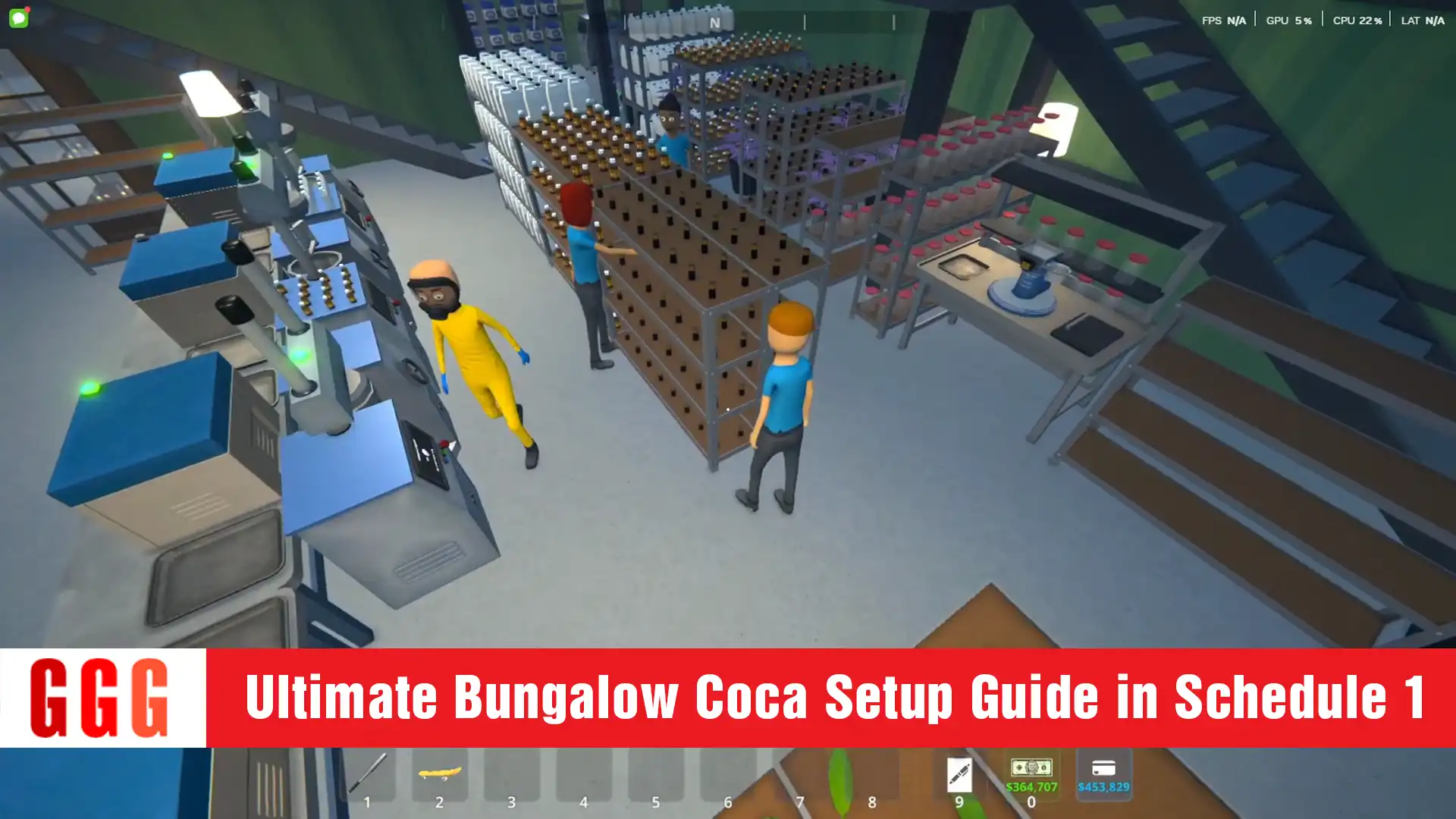 Bungalow Coca Setup Guide in Schedule 1 game