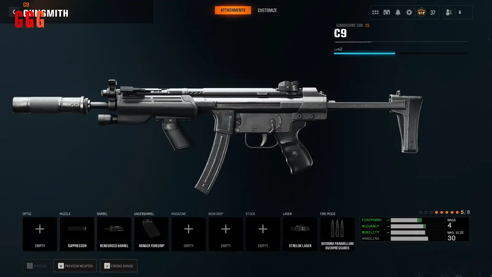 C9 (SMG) in WARZONE VERDANSK 2025