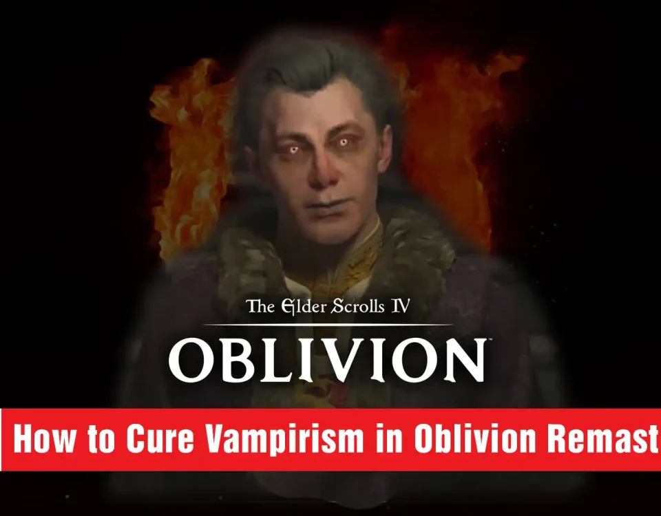 How to Cure Vampirism in Oblivion Remastered