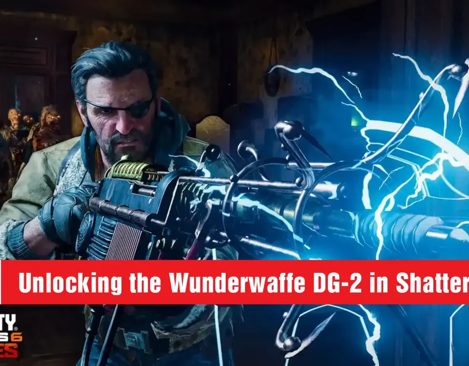 How to Get the Wunderwaffe DG-2 in Shattered Veil in cod black ops6