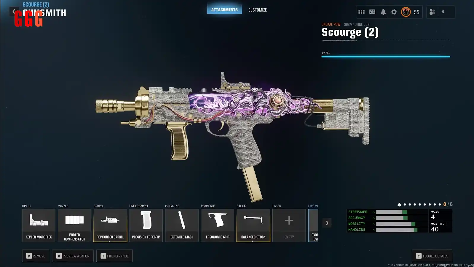 jackal (smg) in WARZONE VERDANSK 2025