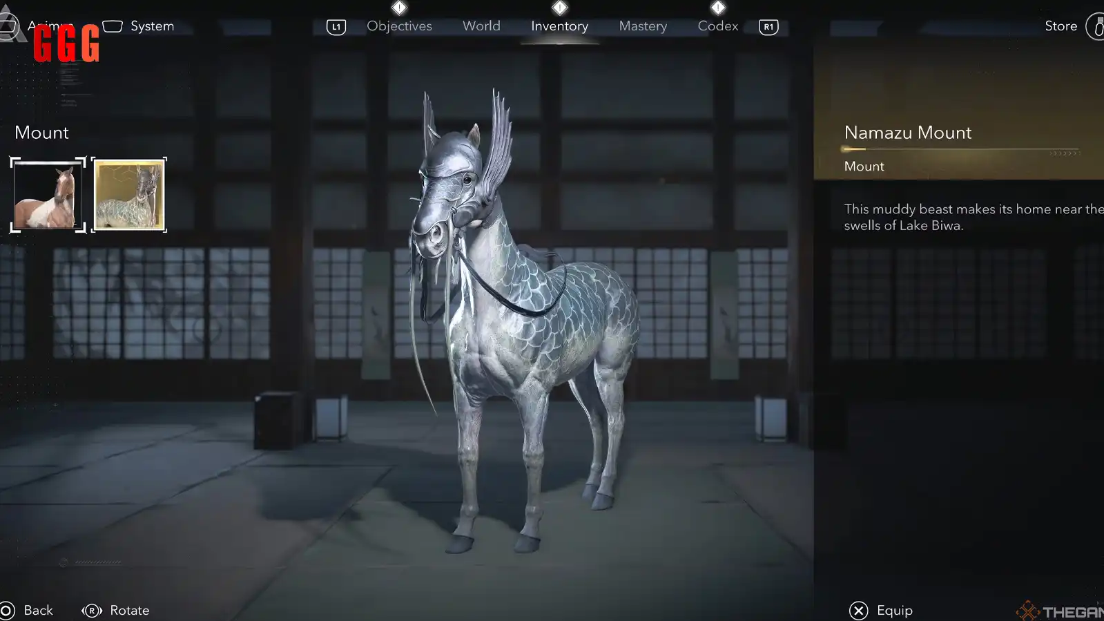 Namazou Mount in Assassin’s Creed Shadow