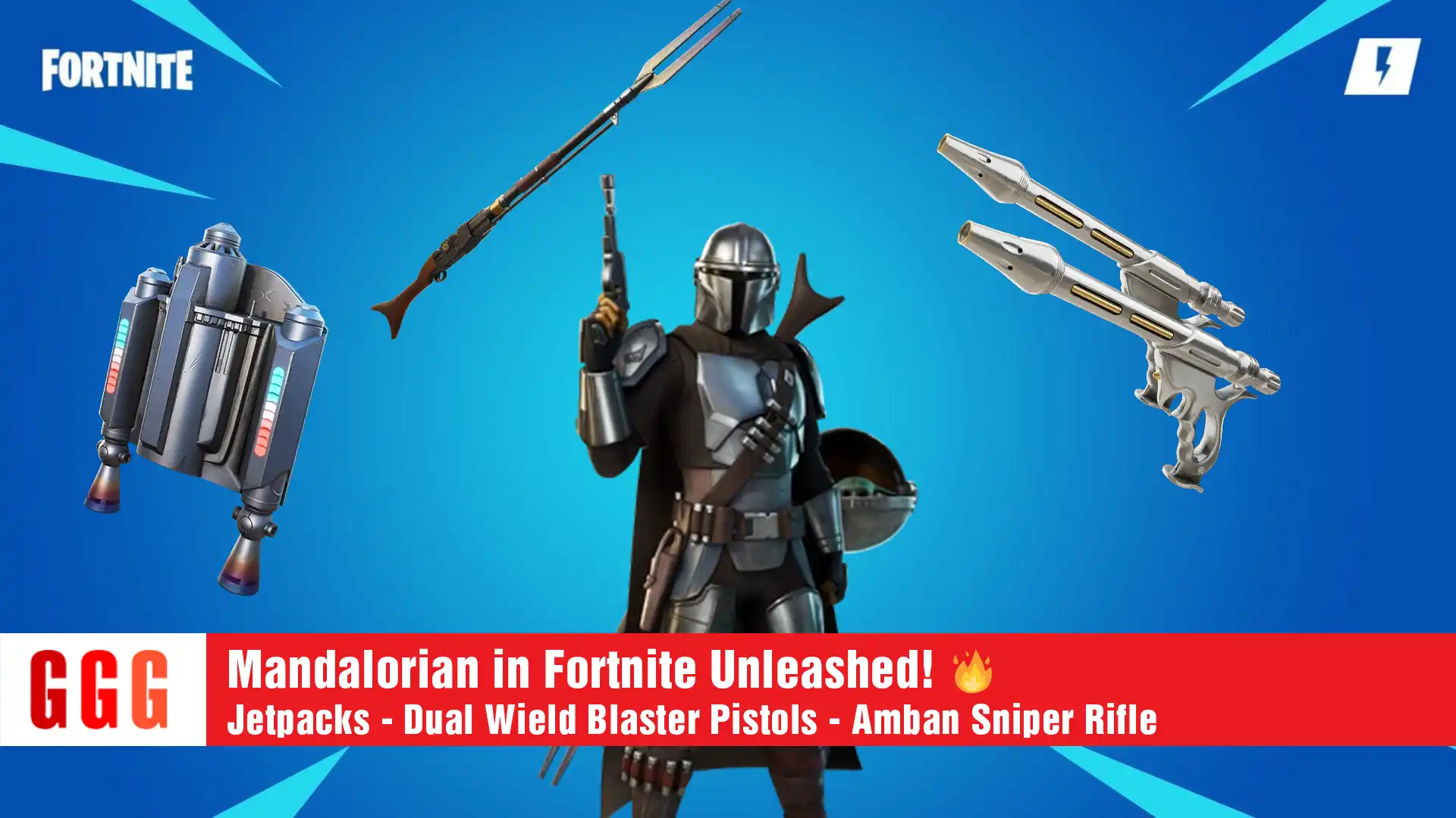 1 Mandalorian in Fortnite