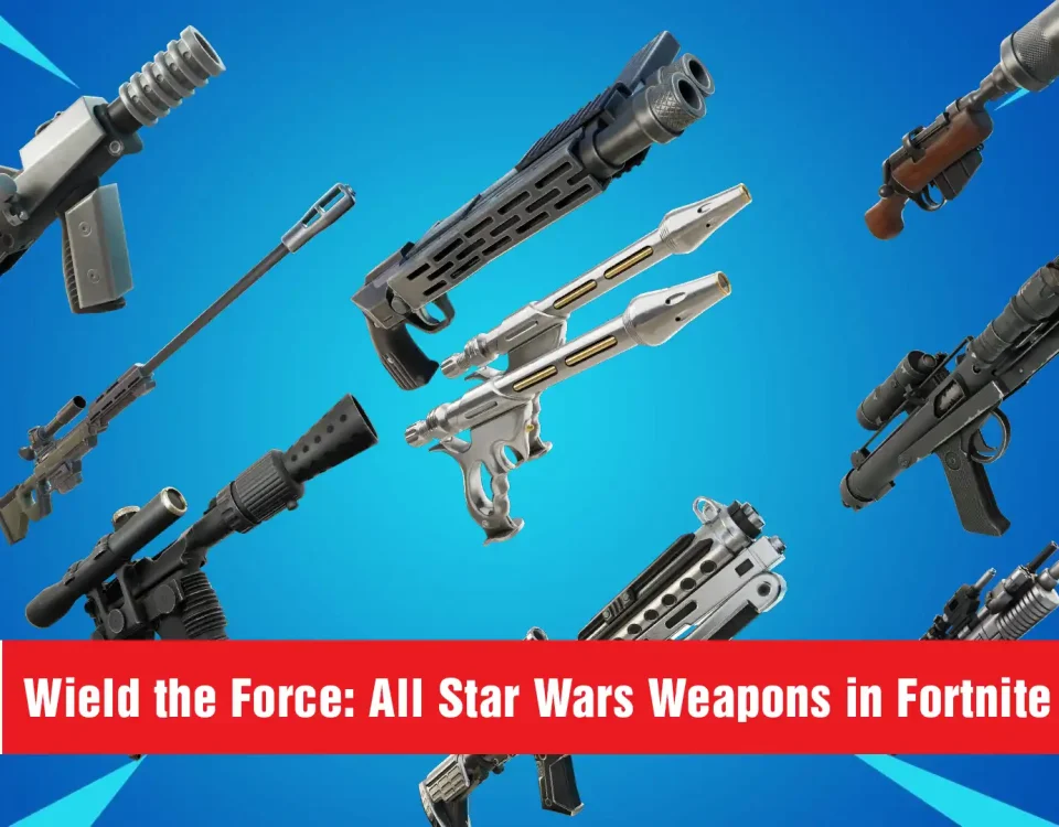 1 Star Wars Weapons in Fortnite