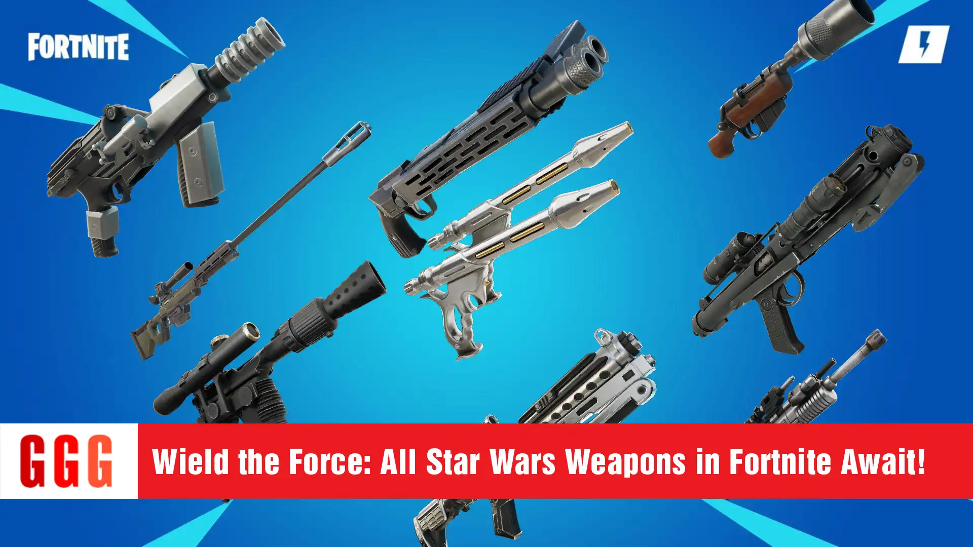 1 Star Wars Weapons in Fortnite