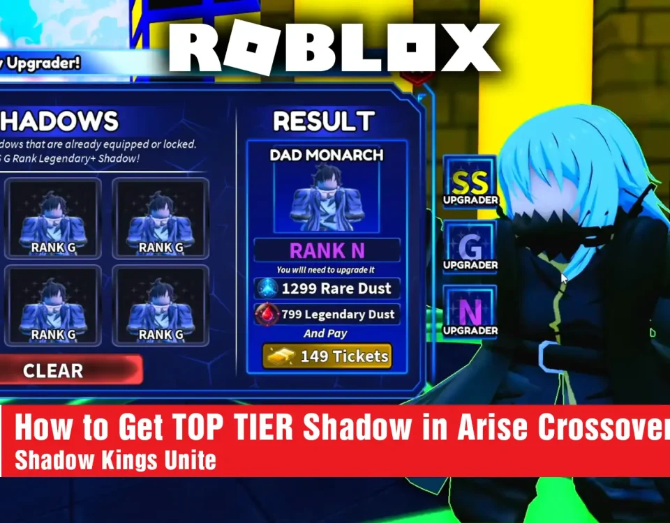 10 Get TOP TIER Shadow in Arise Crossover Roblox